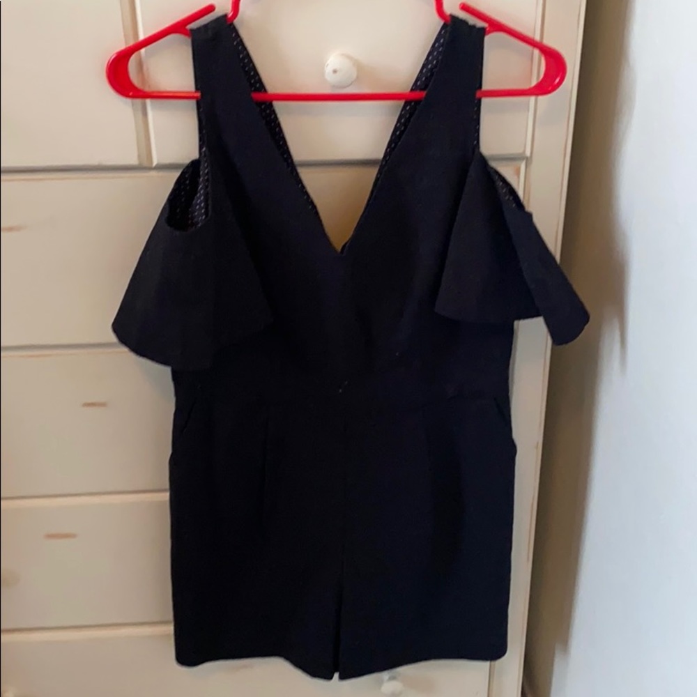 Black Anthropologie romper